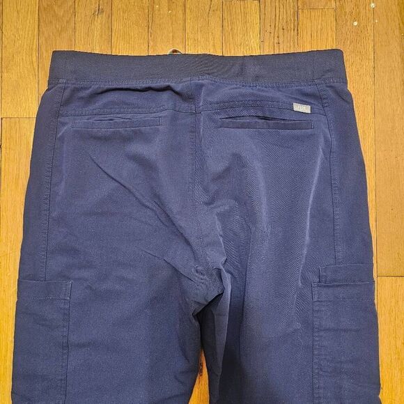 FIGS Axim Cargo Scrub Pants Women's Technical Collection Blue Large - Picture 6 of 9